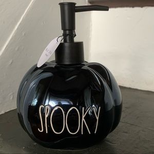Rae Dunn SPOOKY Pumpkin Soap Dispenser